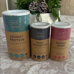 Your Super Set! Protein, Latte and Smoothie Powder Set
